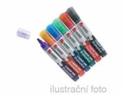 Popisovač NOBO 3-in-1 LIQUID INK tenký, mix