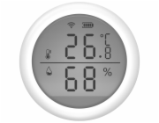 UMAX chytrý senzor teploty a vlhkosti U-Smart Temperature and Humidity Sensor/ Wi-Fi/ Android/ iOS/ CZ app/ bílý