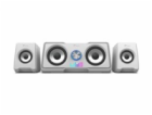 C-TECH reproduktory SPK-16, 2.2, RGB, bílá