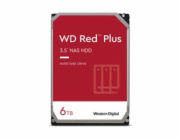WD RED PLUS NAS WD60EFPX 6TB SATAIII/600 256MB cache 180MB/s CMR