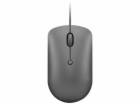 Lenovo 540 USB-C Wired Compact Mouse  (Storm Grey)