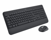 Logitech Signature MK650 Combo for Business - Sada klávesnice a myši - bezdrátový - Bluetooth LE - QWERTY - US mezinárodní - grafit