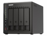 QNAP TS-453E-8G (4core 2,6GHz, 8GB RAM, 4x SATA, 2x M.2 NVMe slot, 2x HDMI 4K, 2x 2,5GbE, 4x USB)