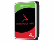 Seagate IronWolf PRO, NAS HDD, 4TB, 3.5", SATAIII, 256MB cache, 7.200RPM