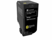Lexmark 84C2HYE - originální Lexmark CX725 Yellow High Yield Corporate Toner Cartridge - 16 000 stran