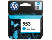 HP inkoustová kazeta 953 azurová F6U12AE originál