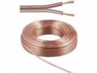 PremiumCord kabel pro repro CU, 2x1,5mm 10m