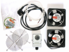 XtendLan Ventilace pro nástěnné rozvaděče, termostat, 2 v...