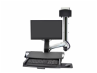 Ergotron StyleView Sit-Stand Combo System with Worksurfac...