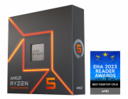AMD Ryzen 5 7600X 100-100000593WOF CPU AMD RYZEN 5 7600X WOF, 6-core, 4.7GHz, 32MB cache, 105W, socket AM5, BOX, bez chladiče