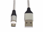 PremiumCord Magnetický micro USB a USB-C nabíjecí a datov...