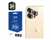 Hybridní sklo 3MK pro objektiv fotoaparátu 3MK Lens Protection Pro Apple iPhone 13 Pro/13 Pro Max zlatá/zlatá