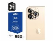 Hybridní sklo pro 3MK čočky Protection Pro Apple iPhone 14 Pro/14 Pro Max Gold/Gold Lens