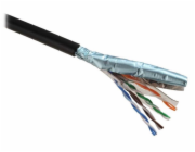 Instalační kabel Solarix venkovní FTP, Cat5E, drát, PE, box 100m SXKD-5E-FTP-PE