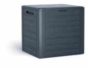 Zahradní box Prosperplast WOODEBOX antracit 140L 