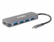 D-Link DUB-2340 USB-C to 4-Port USB 3.0 Hub