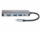 D-Link DUB-2325 USB-C Hub with SD/microSD Card Reader, 2x...