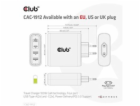 Club3D cestovní nabíječka 100W GAN technologie, 2xUSB-A a...