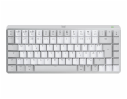 Logitech MX Mechanical Mini for Mac Minimalist Wireless Illuminated Keyboard  - PALE GREY - US INT L - EMEA