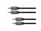 Kabel 2x Cinch konektor/2x Cinch konektor 3m KRUGER & MAT...