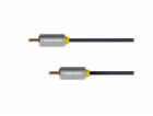 Kabel 1x Cinch konektor/1x Cinch konektor 1m KRUGER & MAT...
