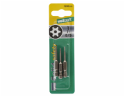 Hvězdicový bit Wolfcraft s TX otvorem 7, 8, 9, 50 mm (WF1260000)