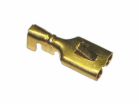 Zdířka faston  neizolovaná 4.8mm  0.3-1mm