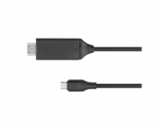 Kabel KRUGER & MATZ KM1249 HDMI/USB-C 2m Black