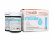 iHealth iHealth Codeless testovací proužky na glukózu v krvi - 0,7 l glukometrové proužky bez GDH enzymu (2 x 25 ks) univerzální
