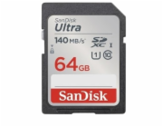 SanDisk SDXC karta Ultra 64GB (140MB/s)
