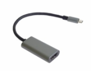 PremiumCord Převodník USB-C na HDMI, rozlišení 4K a FULL HD 1080p, kovové pouzdro