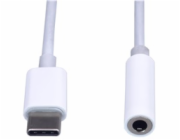 PremiumCord Redukce USB-C /3,5mm jack na audio s DAC chipem 10cm