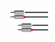 Kabel 2x Cinch konektor/2x Cinch konektor 10m KRUGER & MATZ KM1210 Basic