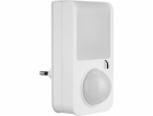 REV LED Plug-In Wall Light with  Motion Detector 2,5W white