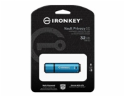 Kingston Flash Disk IronKey 32GB Vault Privacy 50 AES-256 Encrypted, FIPS 197 IKVP50/32GB