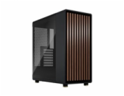 FRACTAL DESIGN skříň North Charcoal Black TG Light Tint, 1x USB 3.1 Typ-C, 2x USB 3.0, bez zdroje, ATX