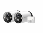 TP-Link Tapo C420S2 - 2x Tapo C420, 1x Tapo H200 (4MP, 2K QHD, IR 15m, WiFi, micro SD card, IP65)