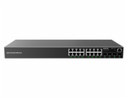 Grandstream GWN7802 L2+ Managed Network Switch 16x 1Gb RJ45, 4x SFP, DHCP, QoS, VLAN