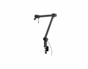 Endorfy stojan na mikrofon Studio Boom Arm / max 46mm tloušťka stolu / 74x74 mm / černý