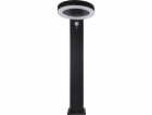 REV LED Solar Light Round  black