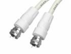 Anténní kabel (F) 3M bílý (KPO2288-3)
