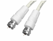 Anténní kabel (F) 3M bílý (KPO2288-3)