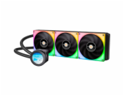 Thermaltake TOUGHLIQUID Ultra 420 RGB AIO kapalinový chladič 420 mm (černý)