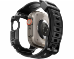 Spigen Spigen Rugged Armor Pro – Řemínek s pouzdrem pro Apple Watch Ultra 49 mm (černý)