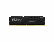 Kingston FURY Beast - DDR5 - modul - 8 GB - DIMM 288-pin - 5600 MT/s / PC5-44800 - CL36 - 1.25 V - bez vyrovnávací paměti - on-die ECC - černá