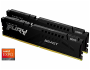 KINGSTON DIMM DDR5 16GB (Kit of 2) 5600MT/s CL36 FURY Beast Černá EXPO