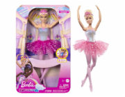 Panenka Barbie Mattel Panenka Barbie Ballerina Magic Lights Blonde panenka HLC25