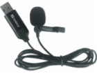 Sandberg 126-40 Streamer USB Clip Microphone