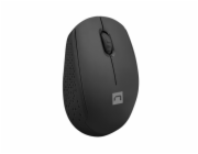 Myš Natec STORK/Kancelářská/Optická/1 600 DPI/Bezdrátová USB/Černá