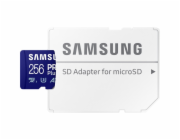 Samsung micro SDXC karta 256GB PRO Plus + SD adaptér